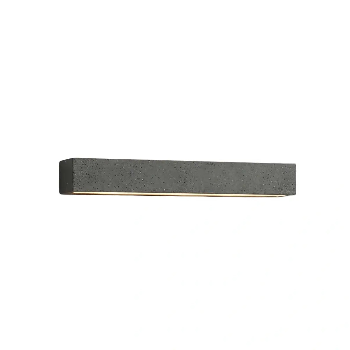 Modern LED Wall Light - Gray/White Cement Rectangular for Bedroom/Outdoor - Flindria