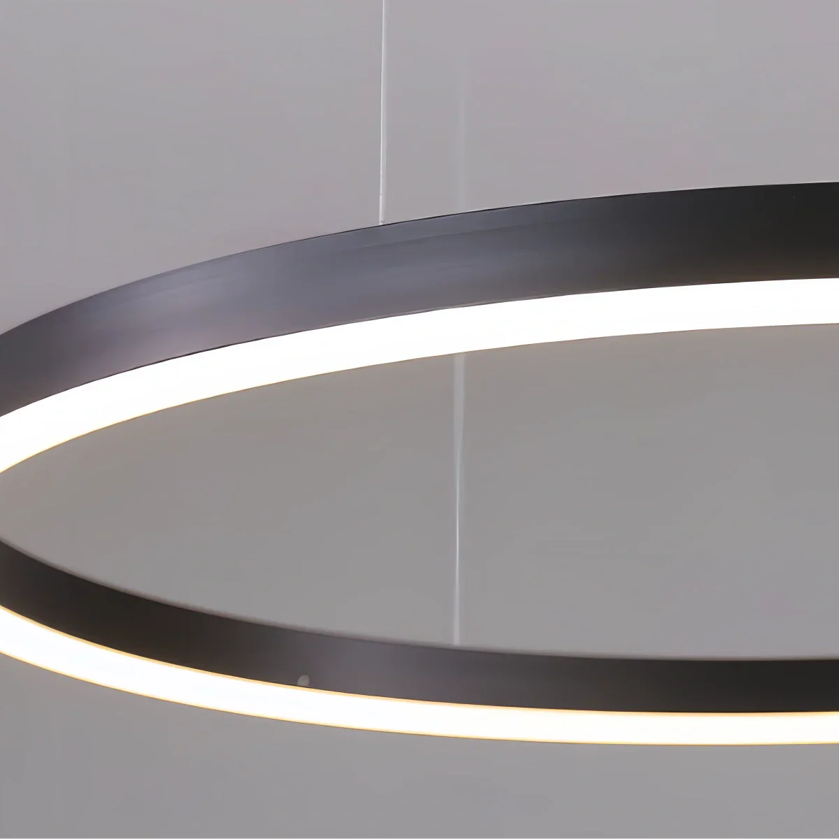 Moderne metalen hanglamp - zwart/goud/koffiekleurig voor woonkamer - Flindria