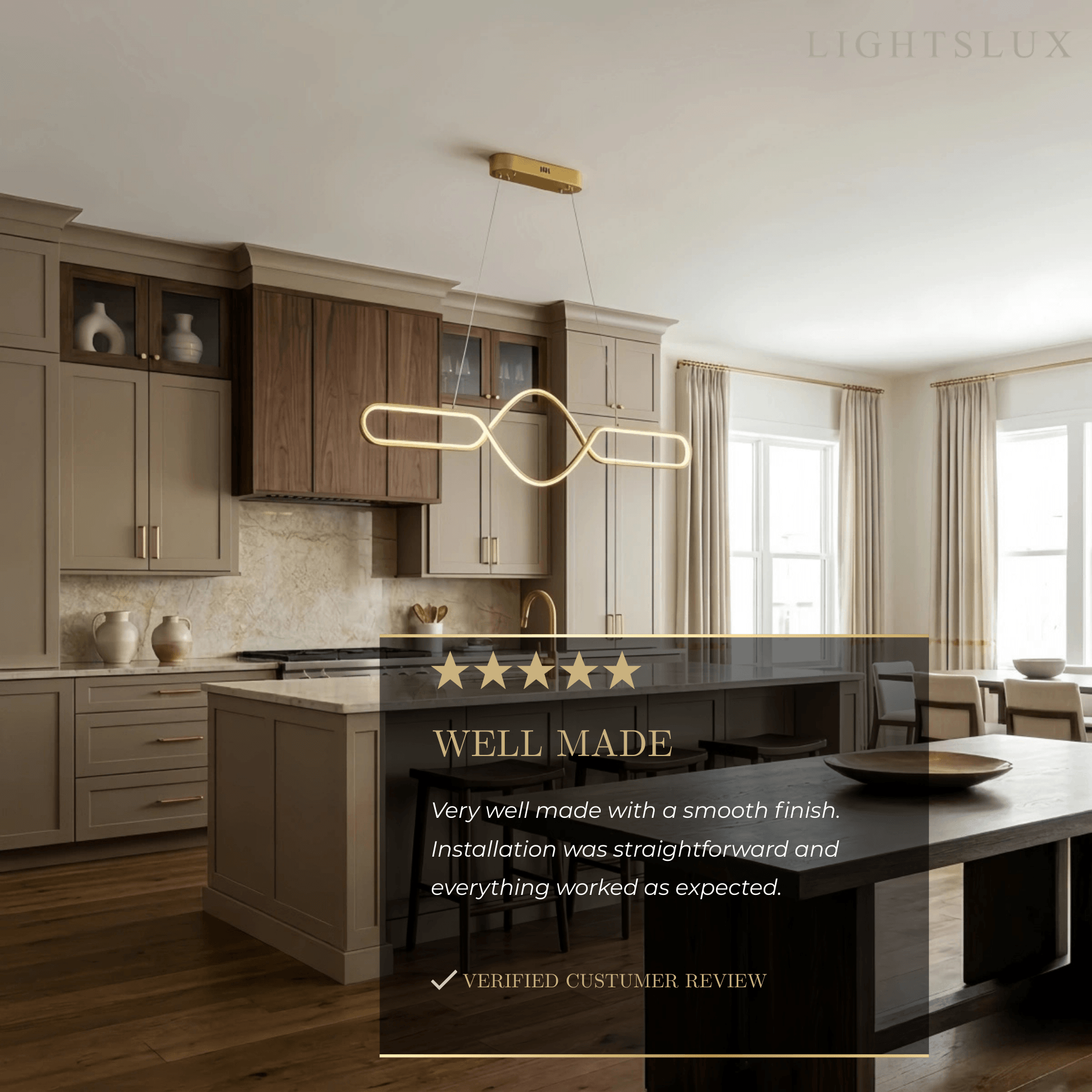 Minimalist Dimmable Pendant Light — Black Metal & Silica Gel Cross Linear Dining Room - Flindria