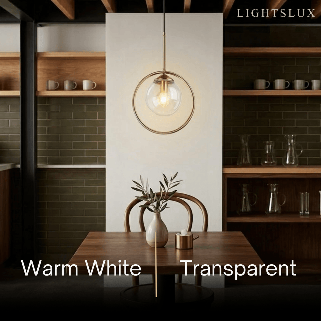 Lámpara colgante moderna de burbujas – Vidrio gris/transparente con metal para comedor - Flindria