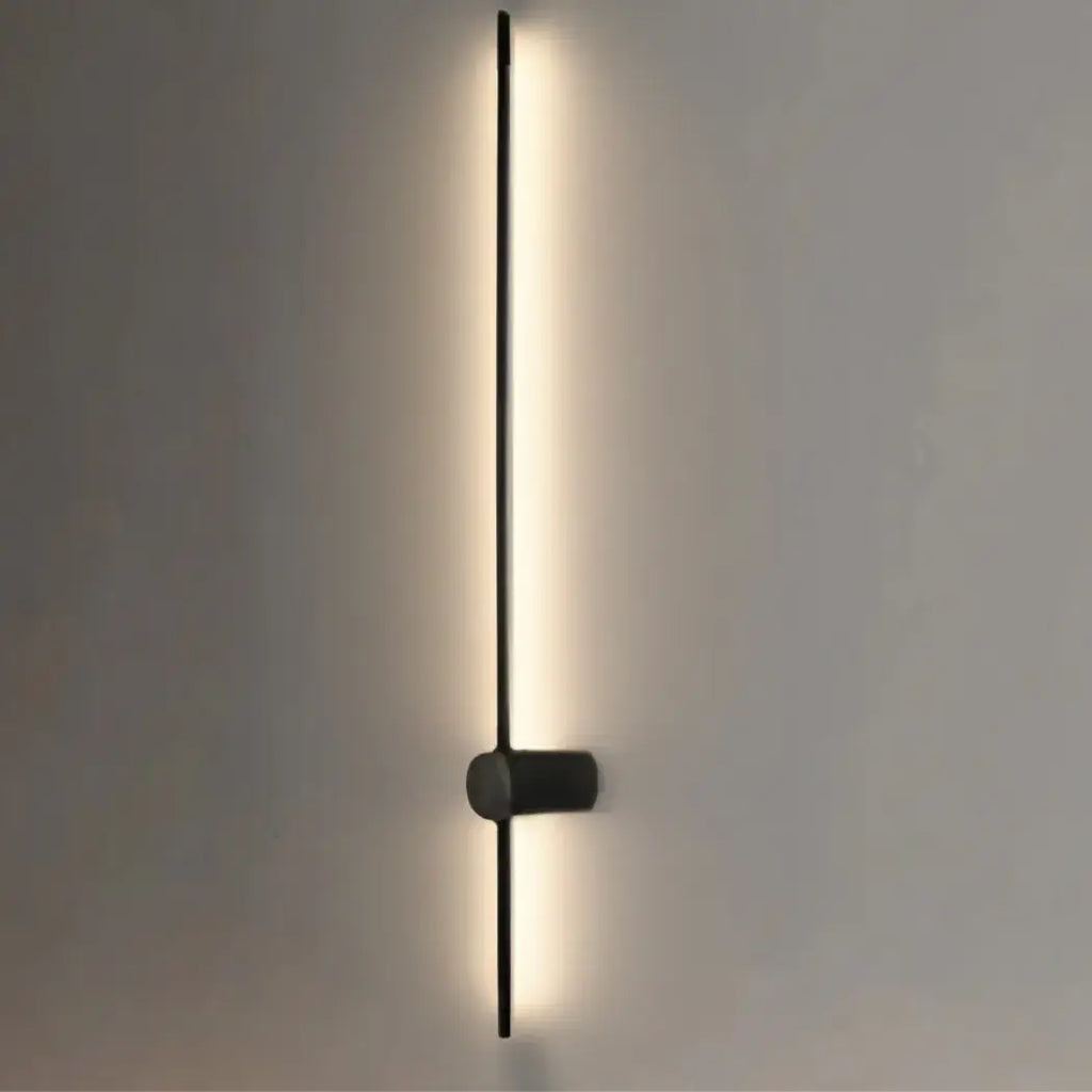 Minimalist LED Wall Lamp- Linear Light for Bedroom - Flindria