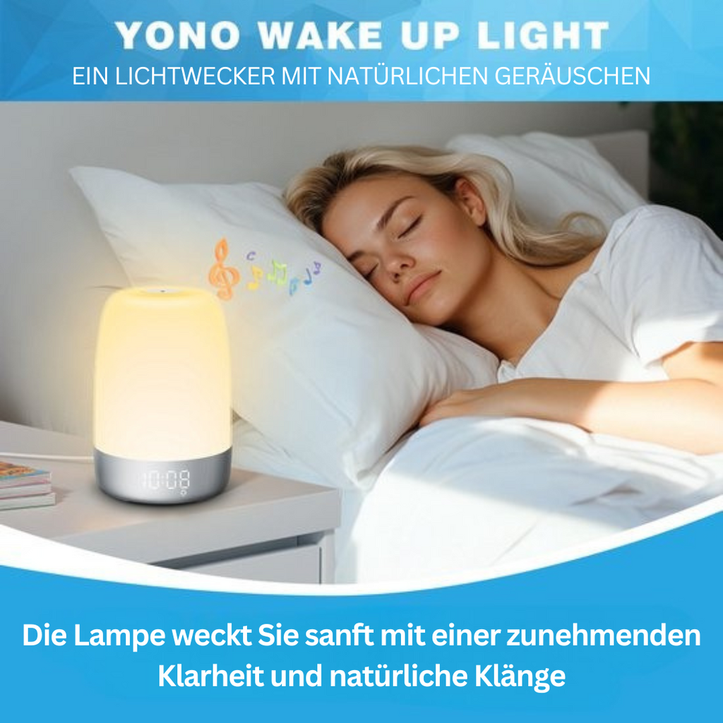 Aurora Aufwachlicht-Wecker — Sonnenaufgangssimulation, natürliche Klänge
