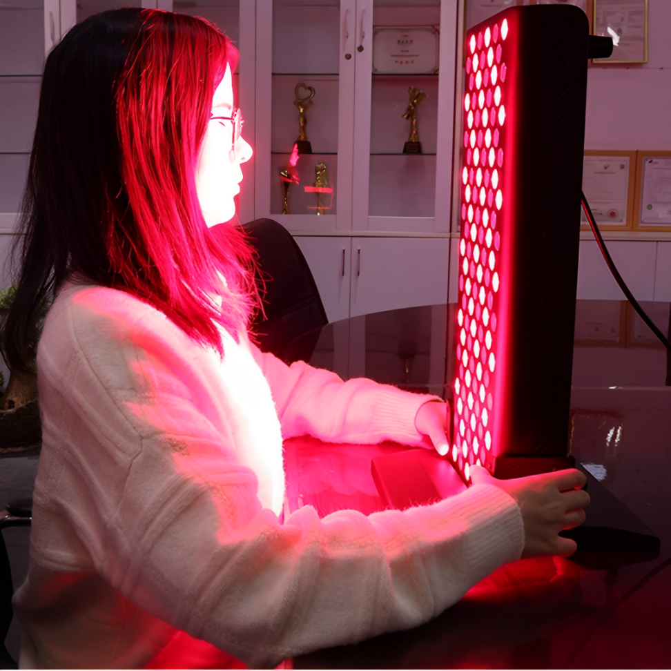 Panel de terapia de luz roja — 660nm y 850nm para el dolor y la inflamación