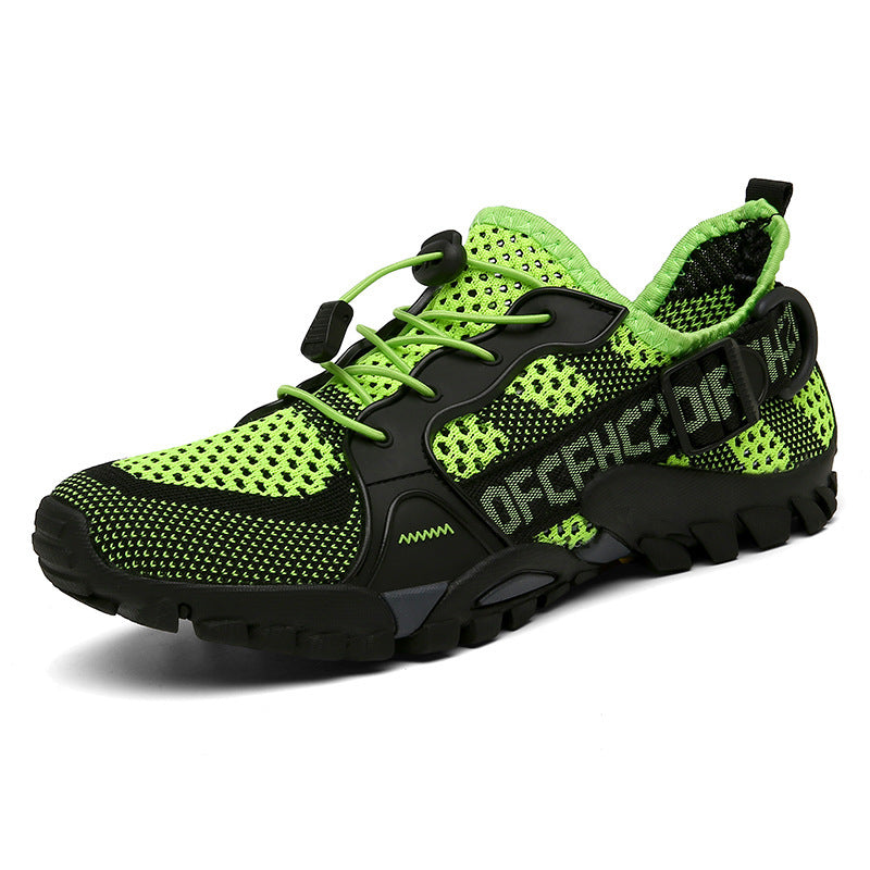 Atmungsaktive, wasserabweisende Wanderschuhe — gedämpfter Grip für Trails