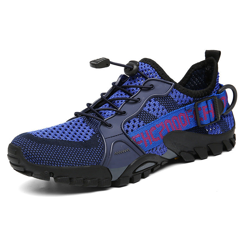 Atmungsaktive, wasserabweisende Wanderschuhe — gedämpfter Grip für Trails