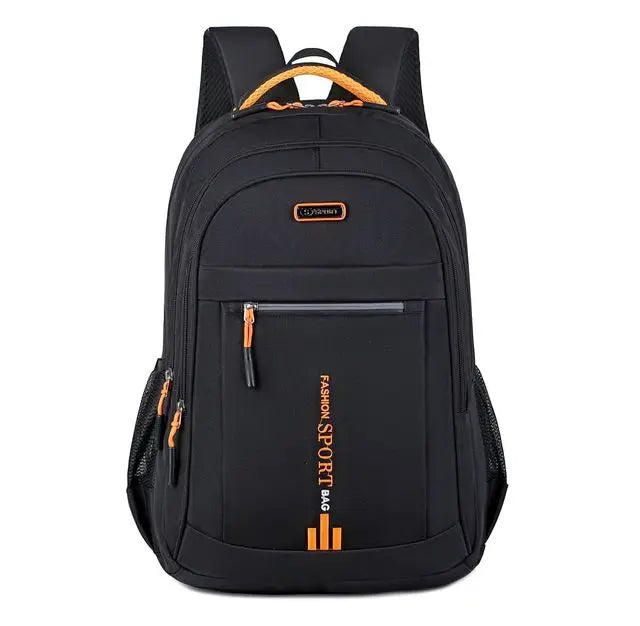 Urb Vanguard Waterproof Oxford Backpack — Slim Design for Men
