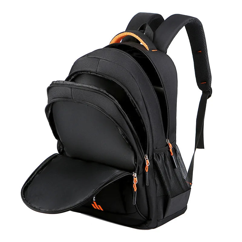 Urb Vanguard Waterproof Oxford Backpack — Slim Design for Men