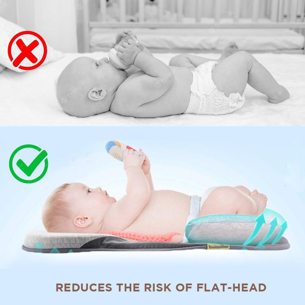 مهد أطفال محمول Baby Nest — دعم لتجنب تسطح الرأس