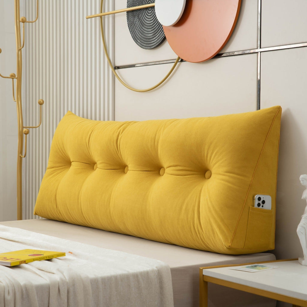 Oreiller ergonomique en forme de coin NovaRest — Design incurvé incliné