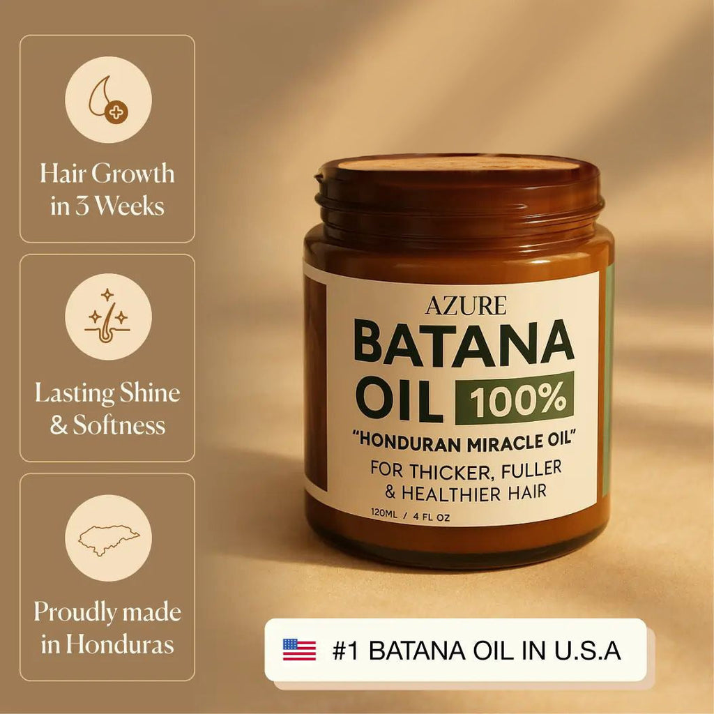 Organic Batana Hair and Scalp Oil — Single-Ingredient Small-Batch Formula