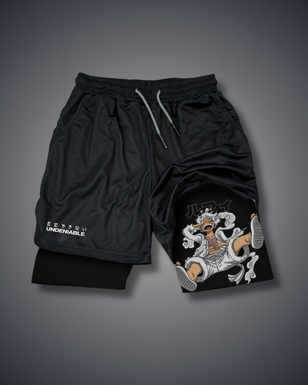 Anime-gymshorts - sportsbeklædning med ydeevne, begrænset oplag