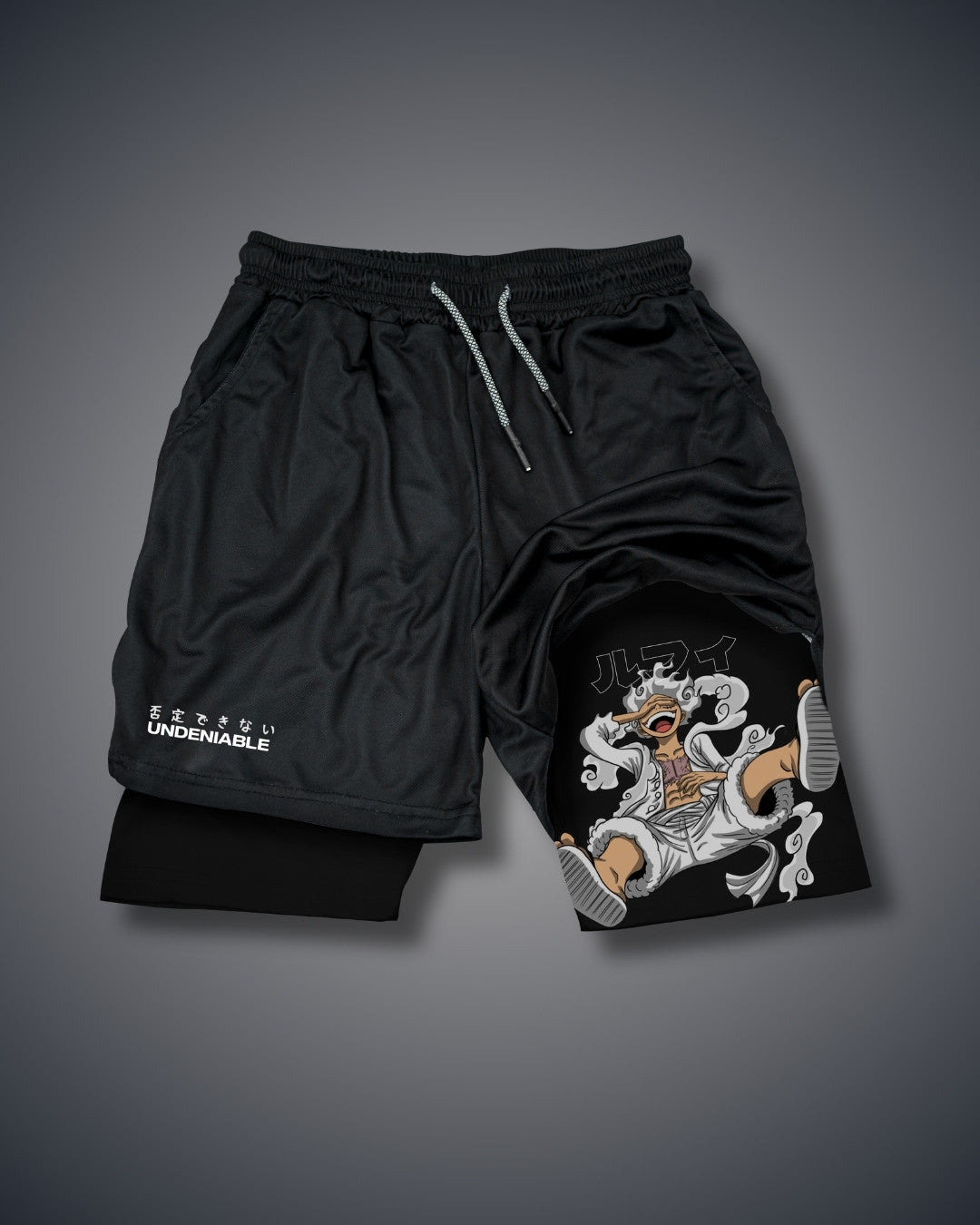 Anime-gymshorts - sportsbeklædning med ydeevne, begrænset oplag