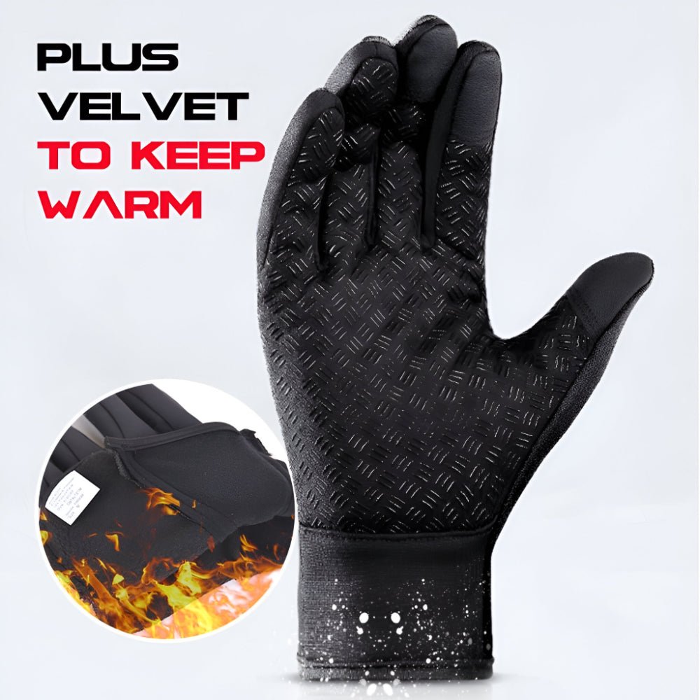 Touchscreen Heated Winter Gloves — USB-Powered & Thermal