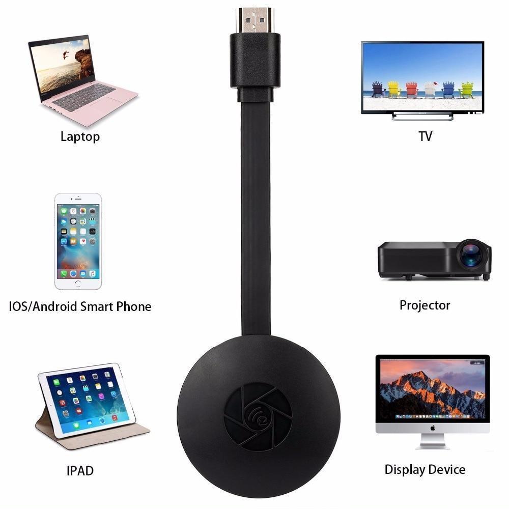 Kannettava langaton 1080P HDMI -TV-vastaanotin — näytön peilaus