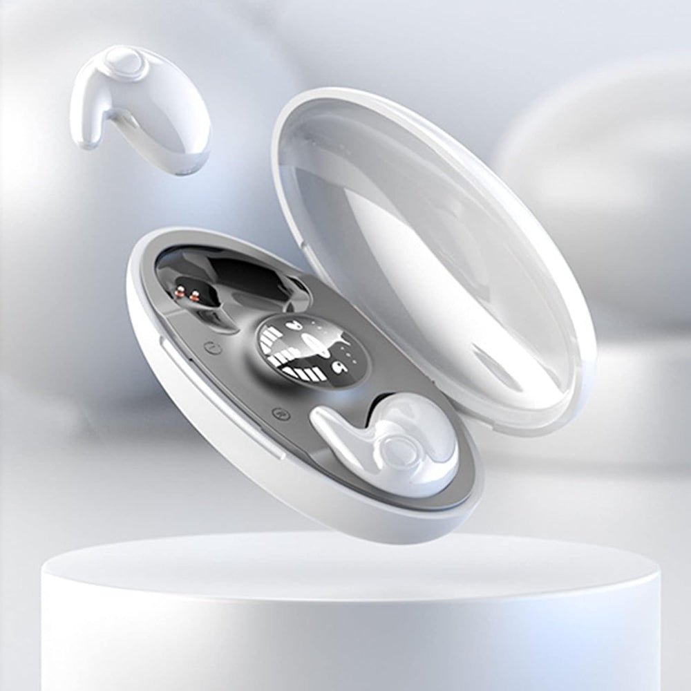 Auriculares Bluetooth intra-auriculares à prova de água com cancelamento ativo de ruído