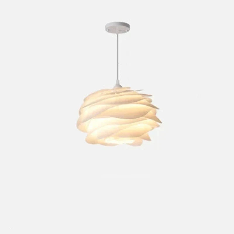 Luminara GlasBloem glastaklampa — rosenkransdesign, stämningssken