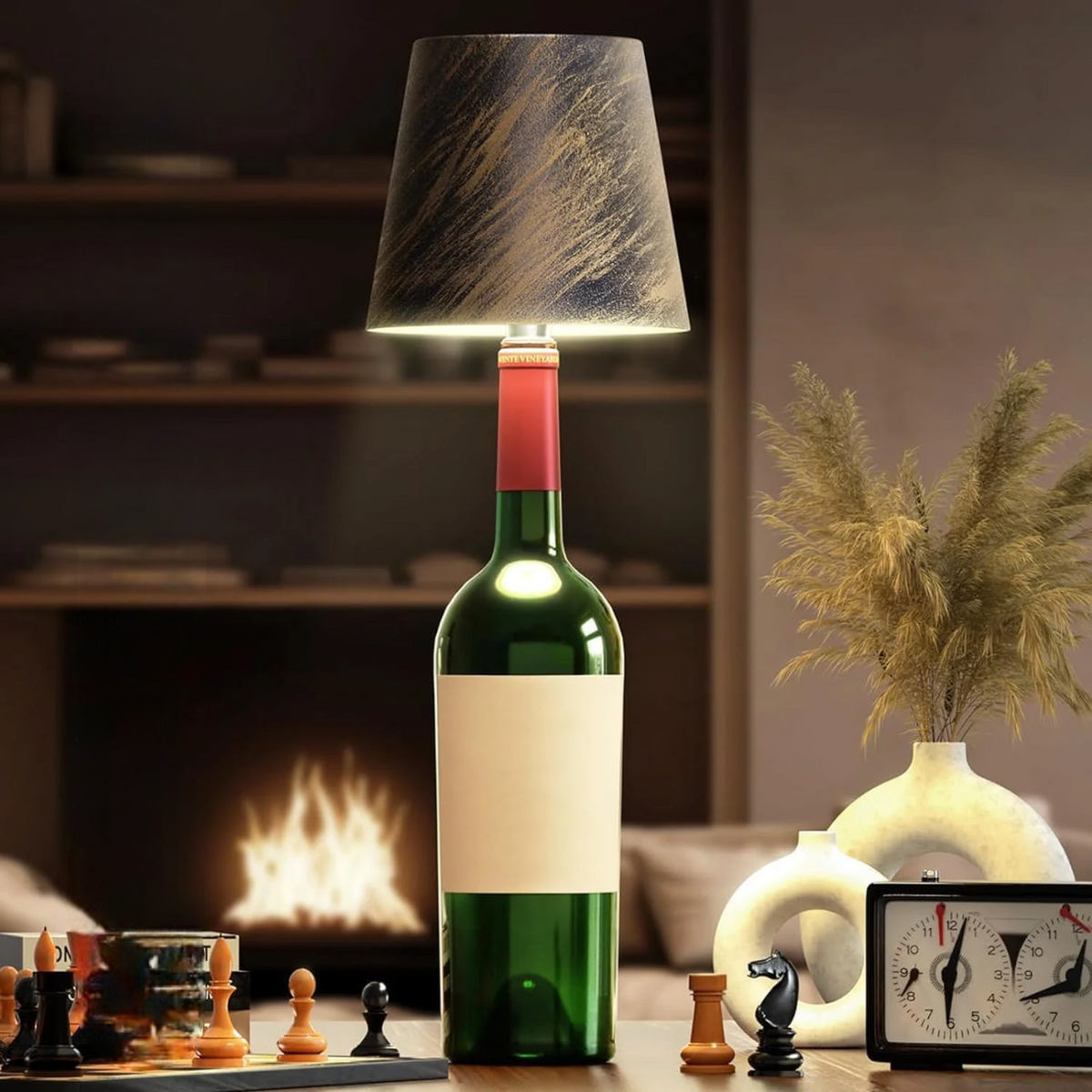 Lampada a forma di bottiglia Light — Elemento d'atmosfera con controllo touch