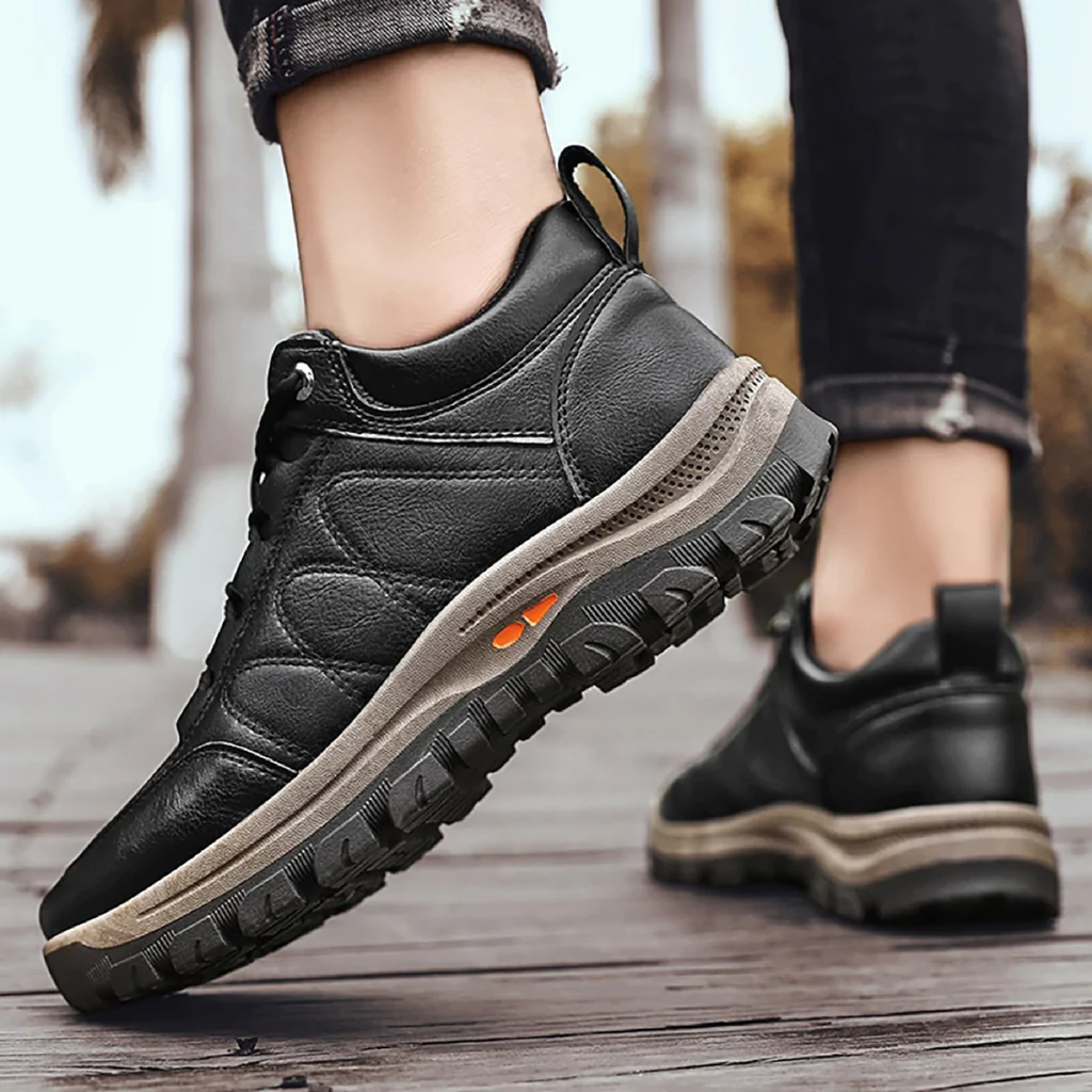 Orthogy Deluxe Herren-Orthopädie-Sportschuhe — Stützendes Fußbett
