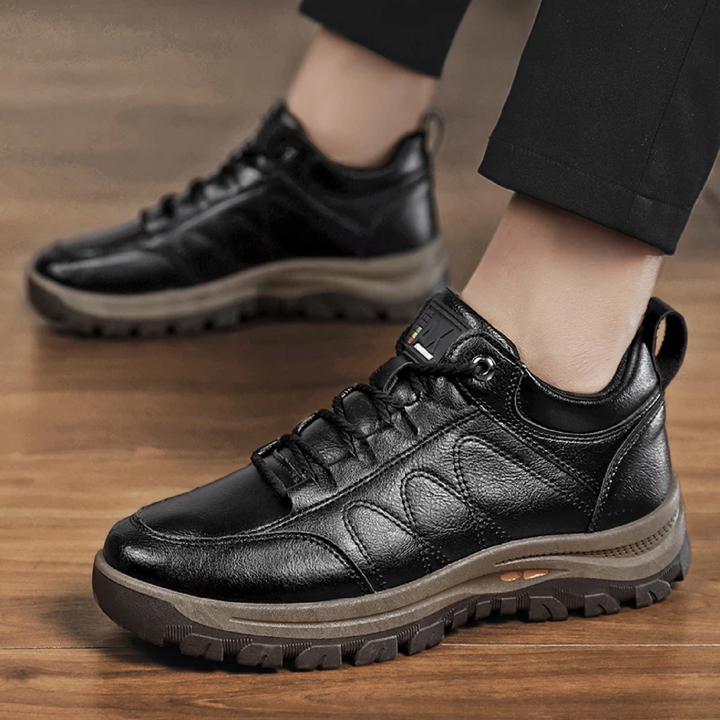 Orthogy Deluxe Herren-Orthopädie-Sportschuhe — Stützendes Fußbett