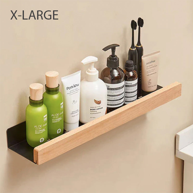 Modern Minimalist Bathroom Shelves — Ample Storage Space