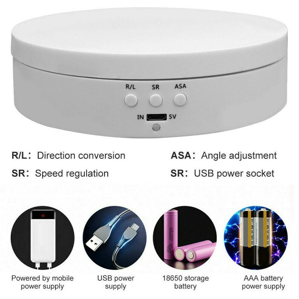 360° Electric Motorized Rotating Display Rack | Filindra