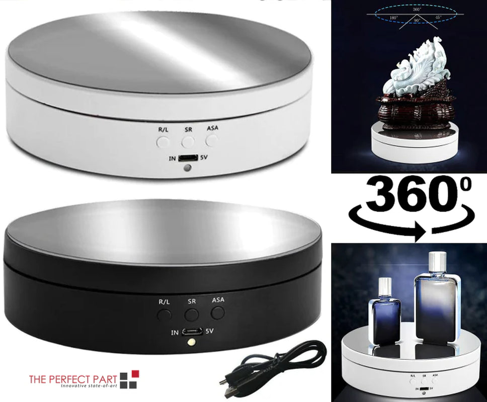 360° Electric Motorized Rotating Display Rack | Filindra