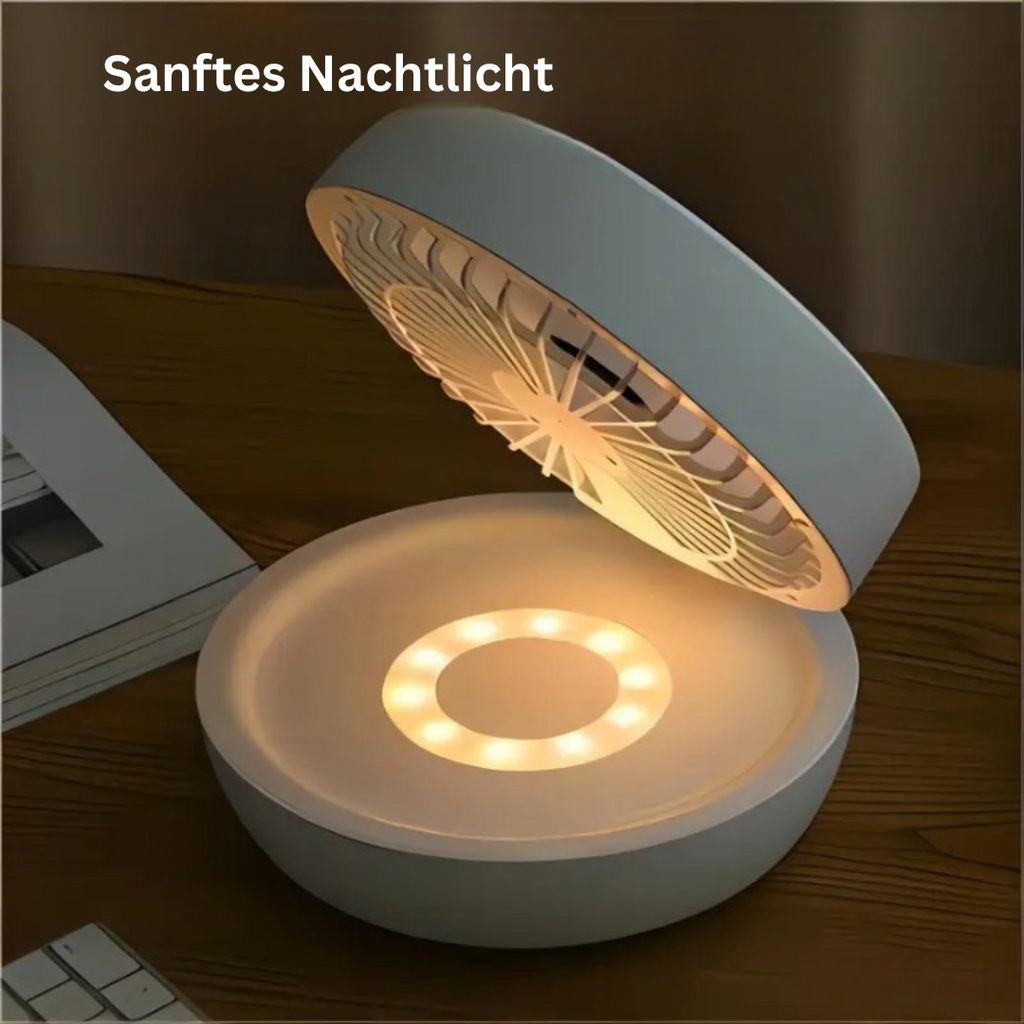 WallBreeze personlig USB-kylfläkt — hopfällbar design, viskande tyst