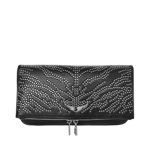 Ravenna Luxe Vegan Clutch Bag — Elegant Statement Design