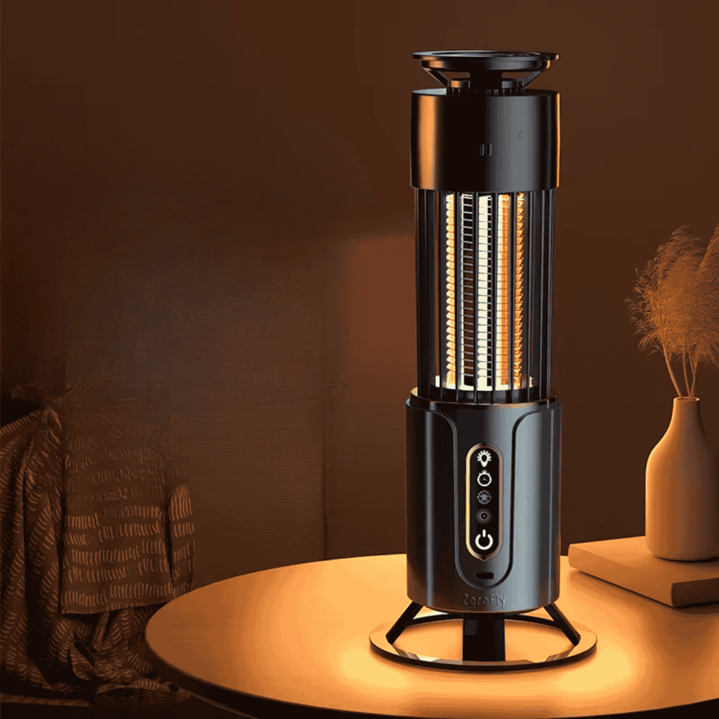UV電動虫取り器 — コバエ、ブヨ、蚊用の自動害虫トラップ