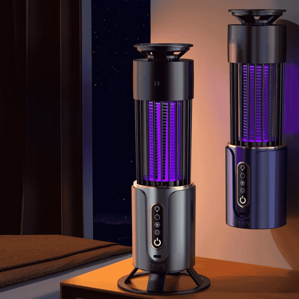 UV電動虫取り器 — コバエ、ブヨ、蚊用の自動害虫トラップ