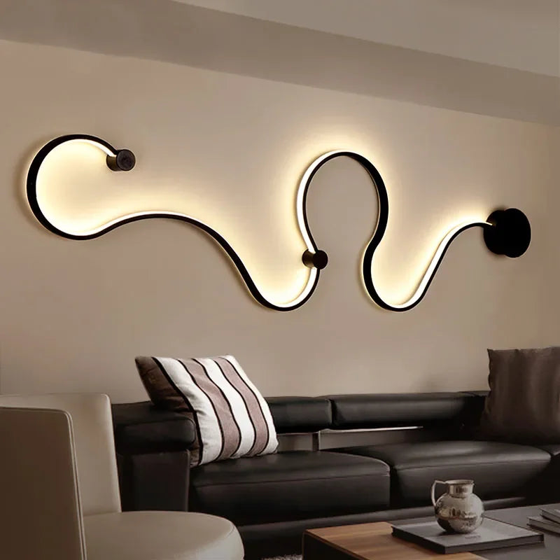 Applique murale LED urbaine PureShine — profil fin, lignes épurées, éclairage uniforme
