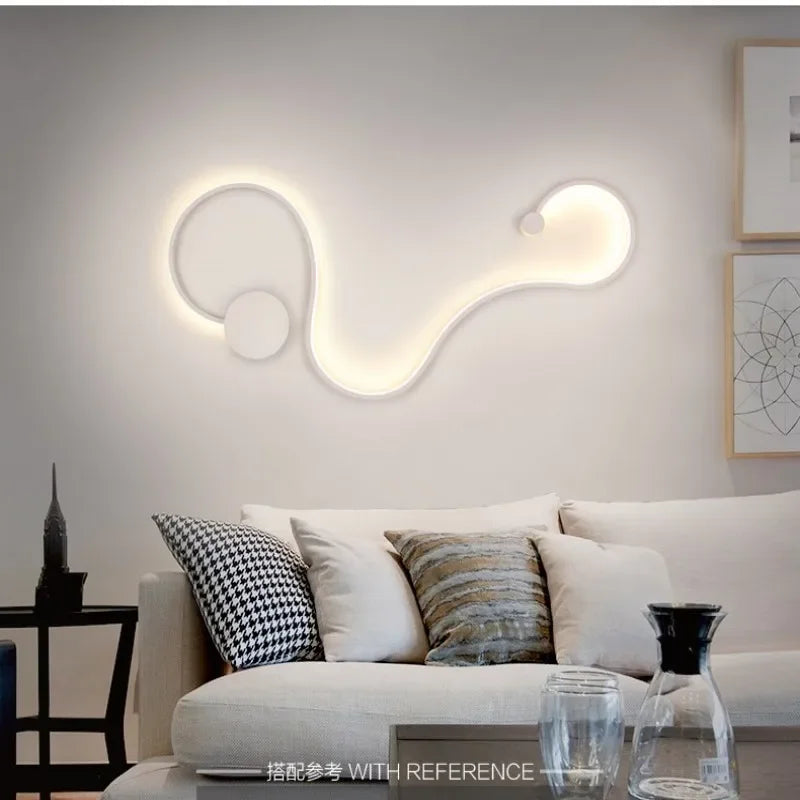 Applique murale LED urbaine PureShine — profil fin, lignes épurées, éclairage uniforme