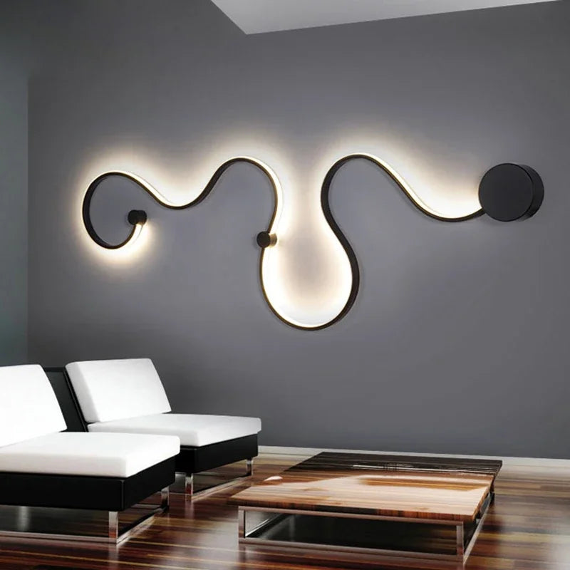Applique murale LED urbaine PureShine — profil fin, lignes épurées, éclairage uniforme