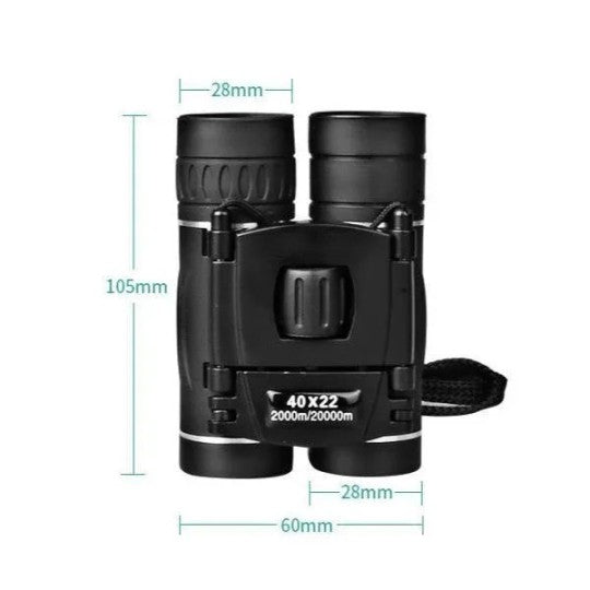 Military-Grade 40x22 HD Binoculars - Professional Hunting Telescope for Outdoor Adventures | Filindra