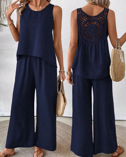 Tenue Large Décontracté Chic