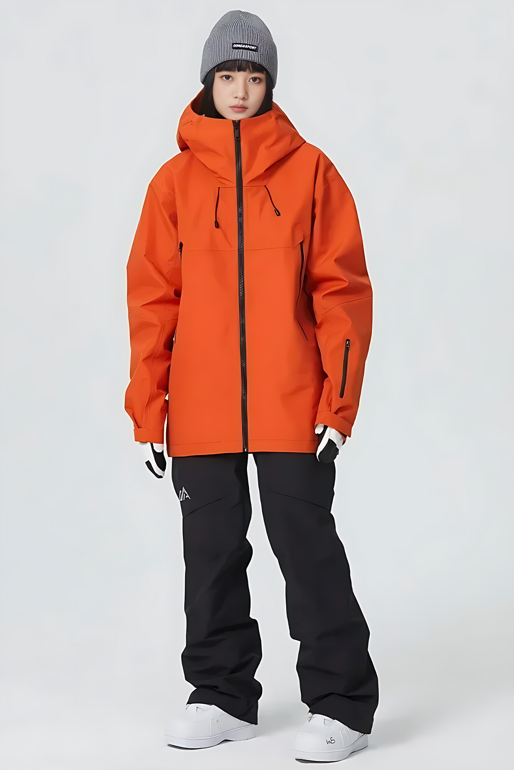 Unisex-Skijacke F2 mit Isolierung – winddicht, 15000mm wasserdicht