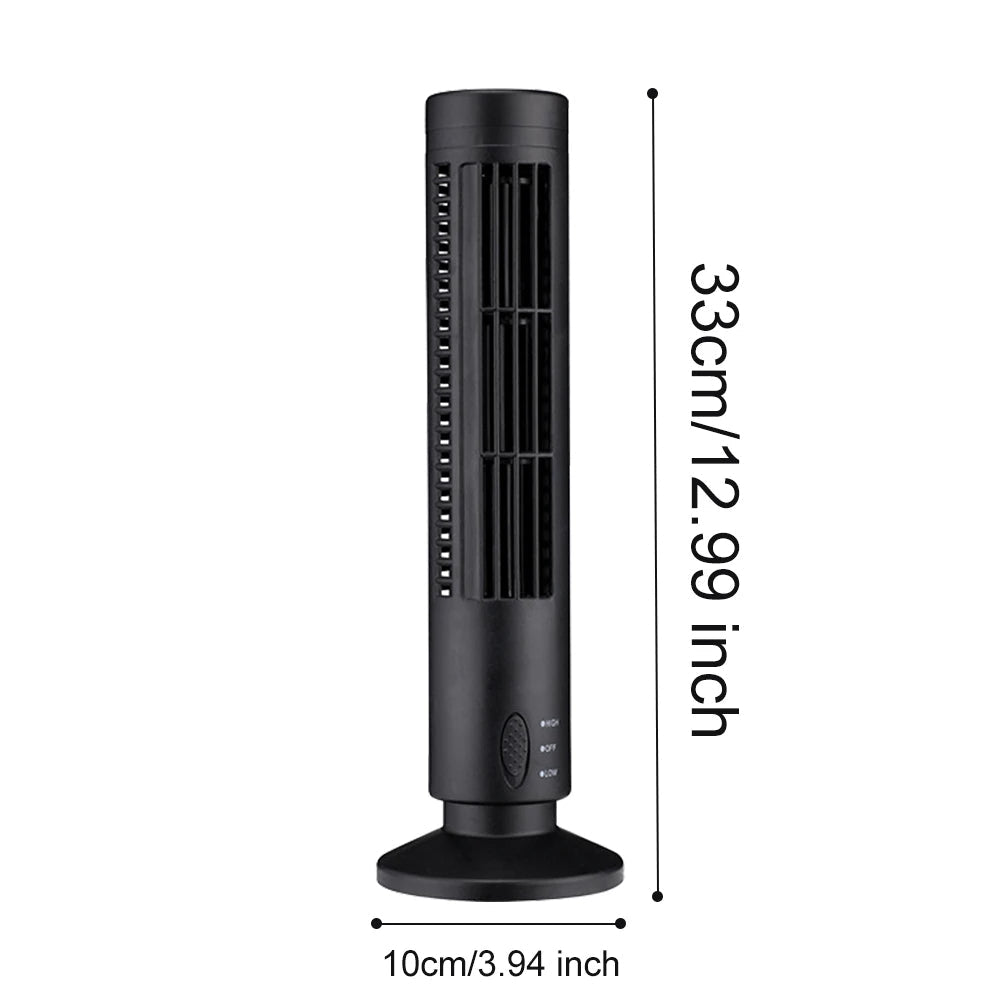 Mini Desktop Air Conditioner with USB Bladeless Cooling | Filindra