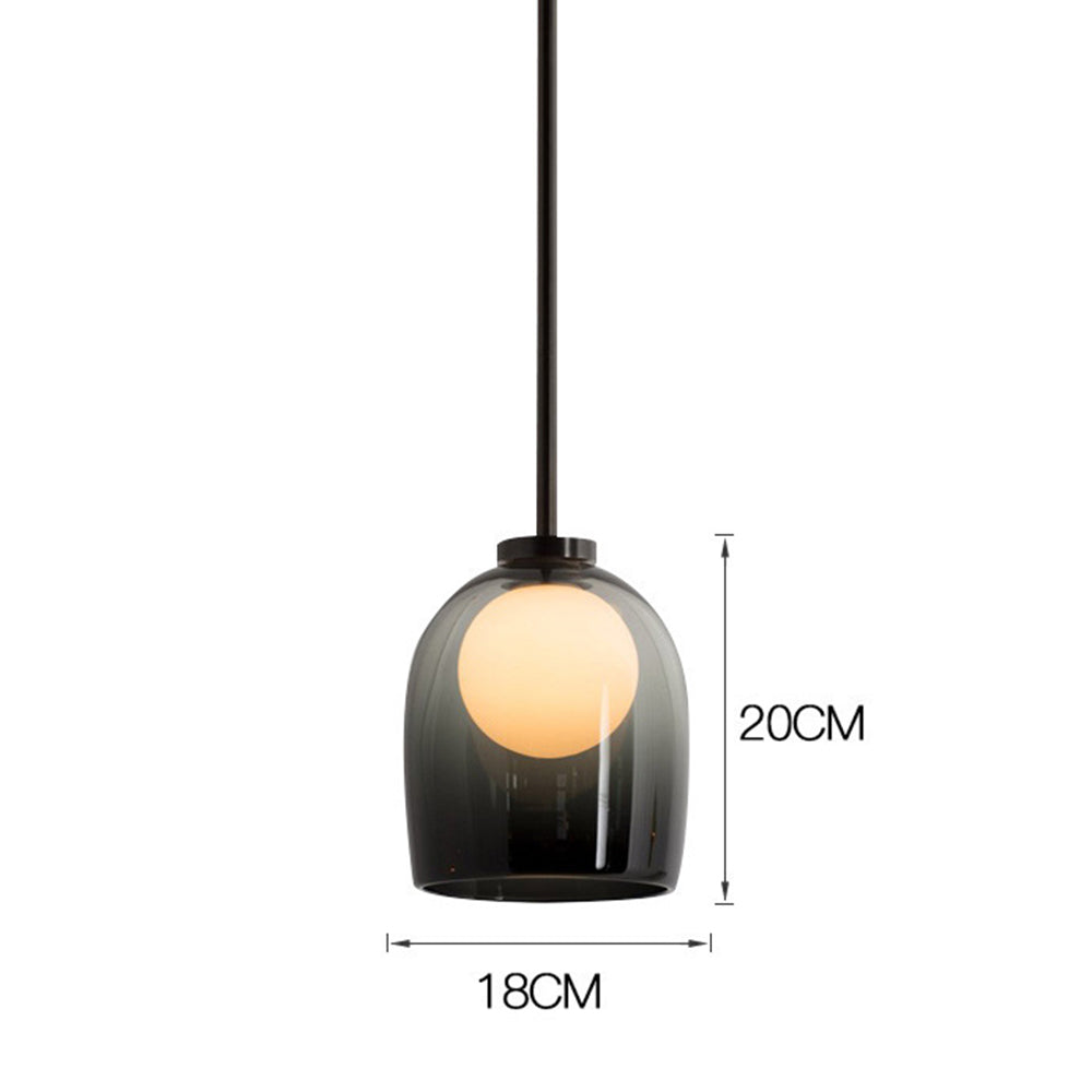 Aurelia Glass Pendant Lamp For Dining Rooms And Office Areas