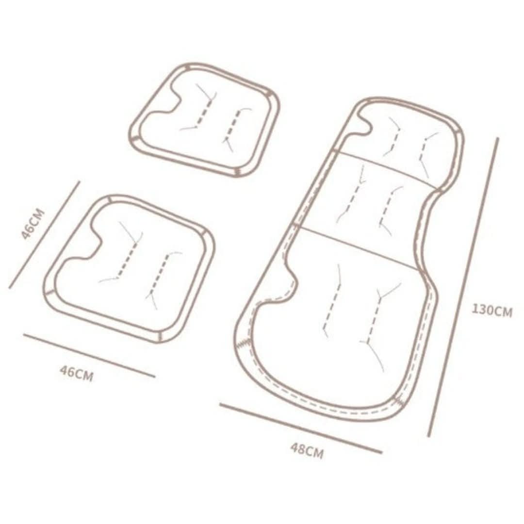 DriveEase ergonomisch autostoelkussen - comfort en ondersteuning