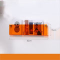 Floating Acrylic Magazine Holder — Wall Mount, 12 Colors