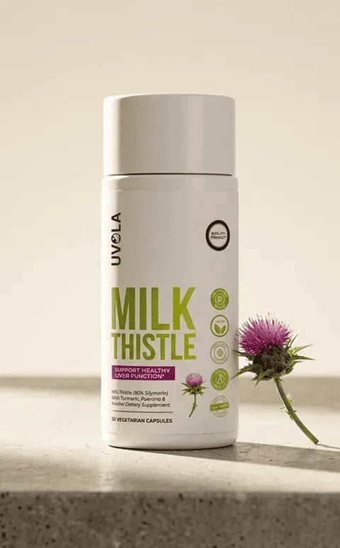 Milk Thistle Capsules — 300mg Extract, 80% Silymarin, 7 Botanical Compounds
