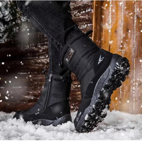 Unisex Orthopedic Ankle Support Snow Boots — Warm, Waterproof