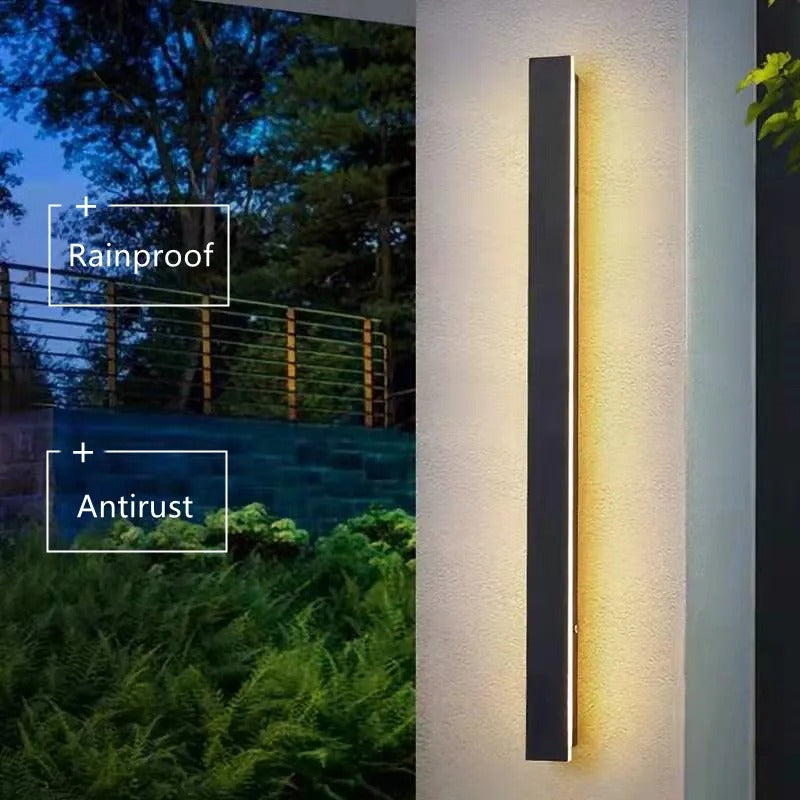 Candeeiro de parede LED Vertica — design minimalista contemporâneo