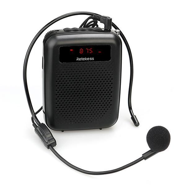 NexaLearn ClassAmp Amplificador de Voz Portátil — Gravação e Reprodução de Música