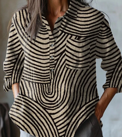 Véra Graphique | blouse casual