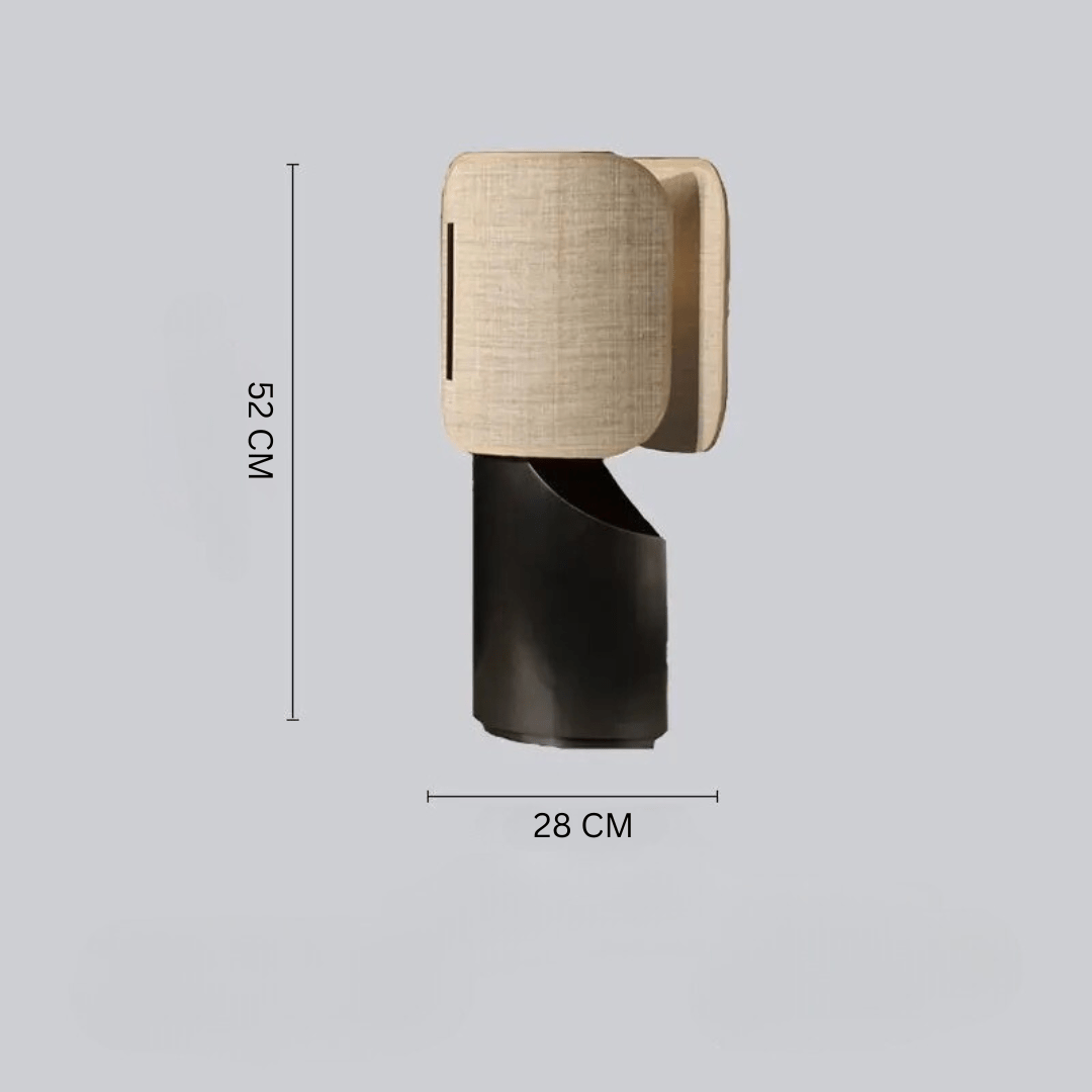 Lampada da tavolo Aiko — lampadina LED E27 inclusa, D28*52CM, alimentazione CA