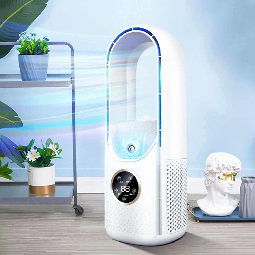 Bladeless Portable Air Conditioner with LED Display | Filindra