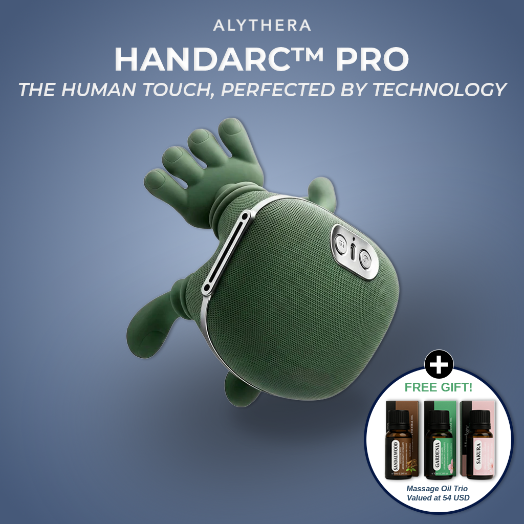 מכשיר עיסוי מחמם HandArc Pro ללישה עמוקה