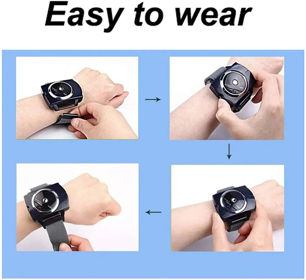 SomniPro Smart Sleep Wristwatch — Automatic Anti-Snore Detection, Compact Wearable Design