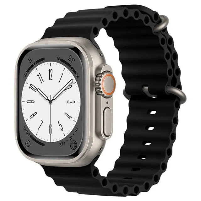 Aquatisches Dehnband für die Apple Watch - Für Neoprenanzüge geeignet